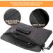 Smell Proof Bag Set with Combination Lock - Odor Proof Case for Travel - Money Safe Organizer - Black - Buy Online on GoSupps.com