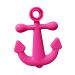 Bite Ring Pacifier - Anchor Design BPA-Free Chewable 5 Colors - Ideal for Teething & Comfort - Buy Online on GoSupps.com