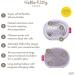 Geske x Hello Kitty Sonic Thermo Facial Brush | 5-in-1 Skin Cleaning & Massage Device | Electric Face Cleaning Brush with Heat Function | Purple - Buy Online on GoSupps.com