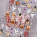 JMEOWIO 3D Embossed Halloween Nail Art Stickers Decals Self-Adhesive 5D Cute Ghost Pumpkin Star Nail Supplies Nail Art Design Decoration Accessories 4 Sheets - Buy Online on GoSupps.com