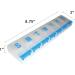 Once-a-Day Pill Organizer - 7 Compartment | International Shipping Available - Buy Online on GoSupps.com