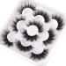 8D Faux Mink Cat Eye False Eyelashes 18mm 19mm - 5 Pairs Pack by Pawotence ii - Buy Online on GoSupps.com