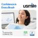 usmile P20 PRO Electric Toothbrush - Oscillating & Vibrating Rechargeable 90-Day Battery Life Perfect for Travel - Best Electric Toothbrush for Adults - Buy Online on GoSupps.com