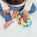 Nuby Lots A Loops Teething Ring | Built-in Rattle Toy | Refrigerator Safe | 3 Months+ | 1 Count - Buy Online on GoSupps.com
