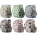 Littles and Bloomz Baby Reusable Cloth Diaper Nappy Set | Standard Popper | 6 Pack FLP2-0603 - Buy Online on GoSupps.com