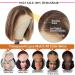 MILLYSHINE Omber Honey Blonde Bob Wig 12 Inch | 13x4 Frontal Lace Human Hair Wig - Buy Online on GoSupps.com