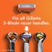 Gillette Fusion5 Men's Razor Blade Refill Cartridges 4 Count Razor Blade Fusion5 4ct - Buy Online on GoSupps.com