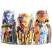Williamson Tea Tin Pick N Mix - Create Custom Tea Combo with 10+ Flavours | Festive Star Summer Bloom Festive Glow Elephant Grey | 2-Pack (40 Teabags Each) - Perfect Tea Gift Set for Tea Lovers