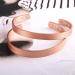 Pure Copper Bracelet for Arthritis Relief - Adjustable Bangle with Magnets for Joint Pain - Men and Women - 6.8 - Plain Design - Buy Online on GoSupps.com