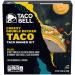 Taco Bell Cheesy Double Decker Taco Dinner Kit, 13.86 oz Box (Pack of 10)