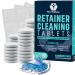 Mars Wellness Retainer Cleaner Tablets - 96 Count Denture Cleaning Tablets Mouthguard Cleaner Effectively Removes Odors and Stains Fresh Oral Hygiene Solution
