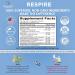 Respire Lung Support Supplement - Detox & Cleanse | Quercetin Bromelain & Butterbur for Lung Health | Clear Breathing & Bronchial Support - 60 Capsules - Buy Online on GoSupps.com