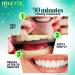 Teeth Whitening Strips for Sensitive Teeth - 21 Enamel Safe Treatments Mint Flavored Deep Stain Removal Residue Free - Buy Online on GoSupps.com