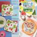 PAW 3-Layer Colorful Fruit Paper Napkins (33x33 cm) - 20 Pack for Birthdays Parties Weddings & Celebrations - Strawberry & Bees Design - Buy Online on GoSupps.com