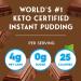 Simply Delish Instant Chocolate Pudding | Sugar Free, Keto, Vegan, Gluten Free - 1.7 OZ - Buy Online on GoSupps.com