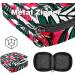 Stylish Women's Binding Storage Bags - Tropical Leaf Patterns for Menstrual Pads Tampons & More | Portable Multicolored Storage Solution for School & Office - Buy Online on GoSupps.com