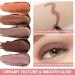 Matte Eyeshadow Pencil Crayon - Waterproof Cream Eye Shadow Stick for Women | Smudge-Proof 3D Eye Makeup 03 - Buy Online on GoSupps.com