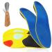2 Pairs of Plantar Fasciitis Relief Insoles and 1 Stainless Steel Shoe Horn Arch Support Insoles Prevention of Foot Problems in Men and Women(Mens 7-8.5 Womens 9-10.5) M(Mens 7-8.5/Womens 9-10.5)