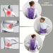 Nature Creation Microwave Heating Pad for Back & Spine - Purple Flowers Design - Hot/Cold Pack for Back Pain Relief - Reusable & Microwavable - 1 Pack - Buy Online on GoSupps.com