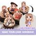 18pcs Glitter Cartoon Guitar Girls Dessert Cupcake Topper Cheer to Worldwide Popular Female Singer Concert Theme Decor Pick for Fan Men Women Happy Birthday Party Decorations Supplies - Buy Online on GoSupps.com
