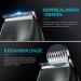 Kensen Intimate Razor for Men - IPX7 Waterproof Body Groomer with LED Light Type-C Charging - Perfect for Legs Chest and Armpits (Model RFCD-9086) - Buy Online on GoSupps.com