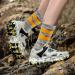 AmGift Women's Hiking Crew Socks 5 Pairs - Moisture Wicking Outdoor Sports Boot Socks - Buy Online on GoSupps.com