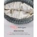 Kids Satin Lined Beanie with 2 Poms | Toddler Winter Hat for Boys & Girls - B4-Grey - Buy Online on GoSupps.com