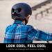 Mongoose Street Hardshell Skull Youth Bike Helmet - Multiple Colors Black | Multi Sport Protection - Buy Online on GoSupps.com