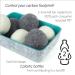 Three by Three Seattle Felt Like it! Wool Dryer Balls - 6 Pack Grey & White | Natural Fabric Softener Alternative Reduces Drying Time & Static Cling - Buy Online on GoSupps.com