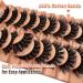 TIMELABS 16mm 8D Curly Fluffy Mink Lashes - 10 Pairs Pack for Dramatic Fake Eyelashes Look - Buy Online on GoSupps.com