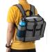 CURMIO Portable Oxygen Concentrator Backpack - Gray Travel Bag for Inogen One, Oxygo, Caire, SimplyGo Mini POC Units - Machine and Accessories Case (Bag Only) - Buy Online on GoSupps.com