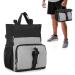 PGMOON CHALLK BAG for beginners and advanced large magnesia bag for climbing and bouldering with aluminum foils feed magnetic lock several pockets 2 brush holders (patent design)