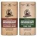 Dr. Squatch Natural Deodorant for Men Odor-Squatching Men's Deodorant Aluminum Free - Maverick Musk + Pine Tar (2.65 oz 2 Pack) Wildwood Maverick