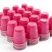 Pink Plastic Shot Cups, 100ct 2oz, Bachelorette Party, Birthday Cups, Jello Shots, Bachelorette Party Favors, Womens Birthday Party