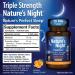 Triple Strength Nature's Night Sleep Meltz - 15mg Melatonin, 3 Month Supply, Sugar Free, Vegan, Non-GMO - Buy Online on GoSupps.com