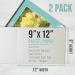 U.S. Art Supply 9x12 Premium Pastel Paper Pad - 16-Sheets, Pack of 2 Pads - Buy Online on GoSupps.com