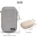 Diabetic Supplies Bag + Pill Box EVA Hard Shell Travel Case Organizer - Small A Gray - Buy Online on GoSupps.com