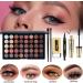 Make-Up Sets All In One Make Up Set For Women Makeup Kit Includes 40 Colors Eyeshadow Palette Mascara Foundation & Face Primer Eyeliner Stamp Lip Gloss Set Eyebrow Soap Makeup Sponge Brushes Set - Buy Online on GoSupps.com