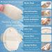 Large Exfoliating Loofah Body Scrubber - Double-Sided Shower Sponge & Cleansing Brush for Ultimate Skin Care | Green Loofa Pouf - Buy Online on GoSupps.com