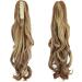 FXYTK Claw Clip Ponytail Hair Extension 18 Curly Ash Blonde Mix Ginger - Jaw Ponytail Extension - Buy Online on GoSupps.com