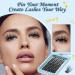 KevKev Lash Clusters 96 Pcs DIY Eyelash Extensions with Soft Thin Band | D-10-16 Mix Cloudy (360 Spin Mirror) - Perfect for Eye Makeup & Travel - Buy Online on GoSupps.com