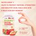 Vegan Biotin Gummies 5000mcg for Hair Growth & Healthy Skin | Vitamin B & C | Non GMO, Gluten Free | Strawberry Flavor - 90 Gummies - Buy Online on GoSupps.com