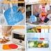 Hysagtek 3 Pcs Licky Mats for Dogs and Cats Dog Lick Mats Slow Feeding Mat with Suction Cup Puppy Lick Mat Pad for Pet Bathing Grooming Training with 1 Spatula + 1 Brush - Buy Online on GoSupps.com