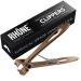 Rhne Instruments Nail Clippers, 420J2 Surgical Grade Steel, Extra-Wide Jaw, Cuts Thick Nails, Professional Series, Heavy-Duty Fingernail and Toenail Clippers for Manicure, Pedicure, Women and Men Bronze