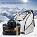 SoarOwl Ski Boot Bag - Waterproof Skiing Travel Luggage for Men, Women, and Youth (White) - Buy Online on GoSupps.com