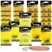 47pc Essential Batteries Kit CR123A 23A A28PX L626 L1154 & Watch Opener