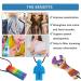 3Pack Teether Toy Chew Necklaces with Pacifier Clip Holder - Silicone Teething Pain Relief Set for Boys Girls & Adults with Anxiety - Blue - Buy Online on GoSupps.com