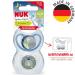 Nuk Space Night Schnuller for 18-36 Months | BPA-Free Silicone Pacifiers with Night Glow | Fox & Ladybug Design | 2-Pack - Buy Online on GoSupps.com
