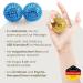Buy 2x DBT Skills Hedgehog Ball - Magnetic Acupressure Stress Relief & Massage | Boost Mobility & Concentration - Deep Blue 47mm - Buy Online on GoSupps.com