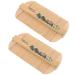 Abaodam 2 pi ces Peigne Dense Double-face Bambou Anti-statique et Doux pour Coiffure et Soin des Cheveux Domicile